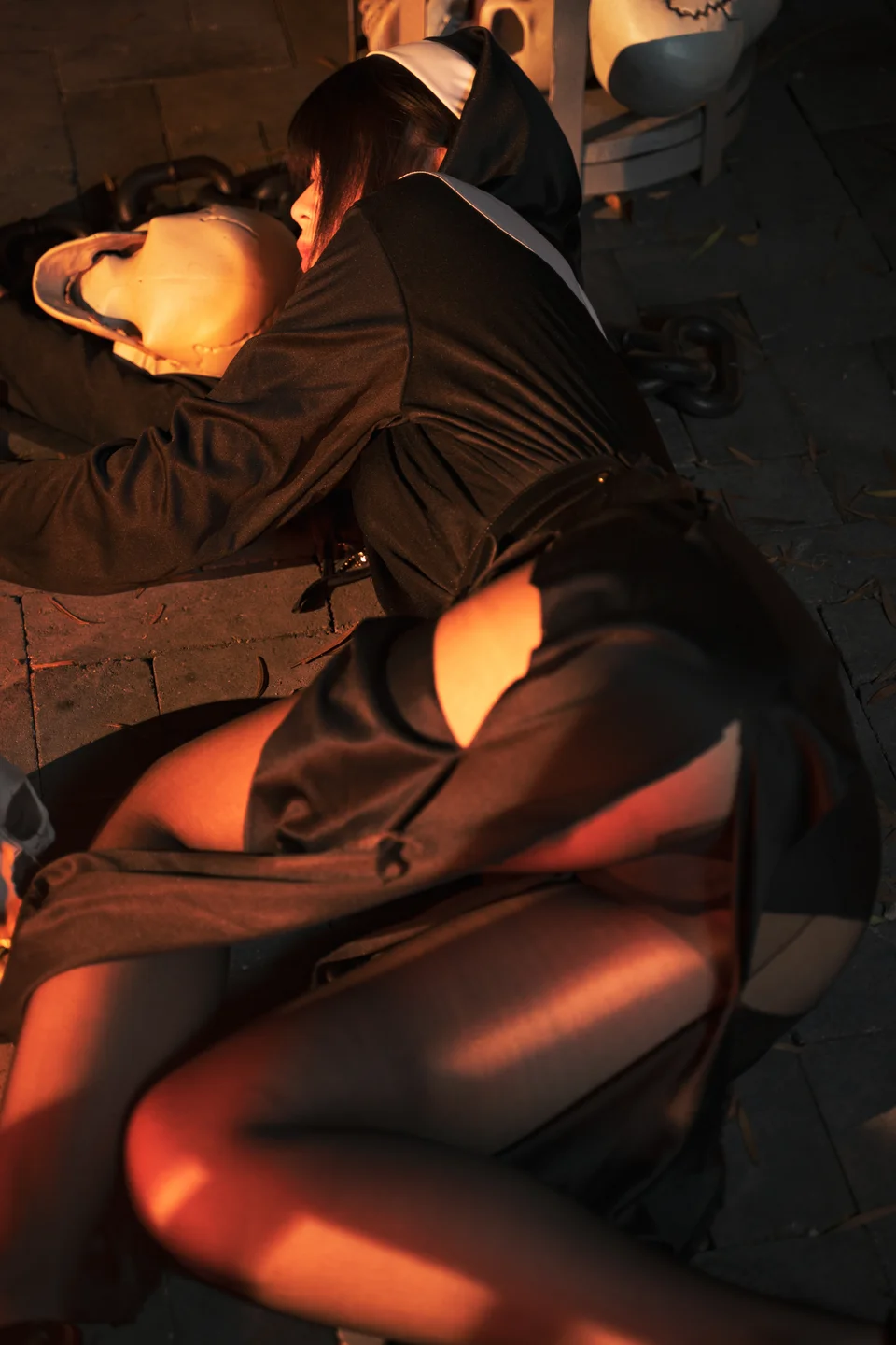 安曜曜 - 禁地修女 [80P-1GB] tg@simisebaisi 【丝足阁】015.webp